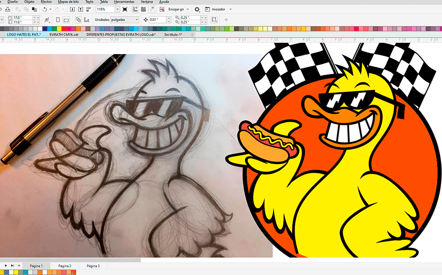 Diseño de logotipos la paz BCS